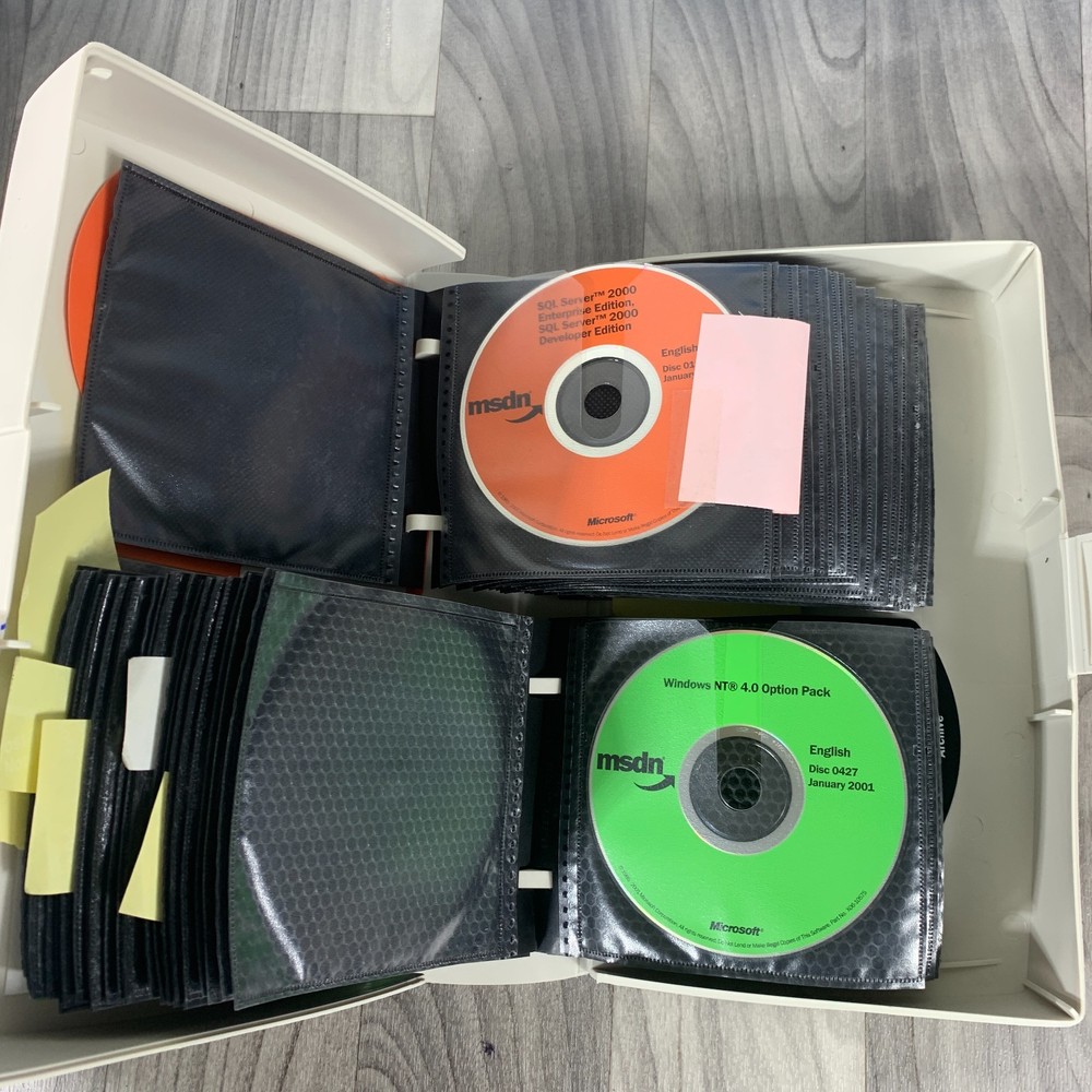 MSDN Microsoft Developer Jan 2001 Release Platforms Windows Library Studio Disks