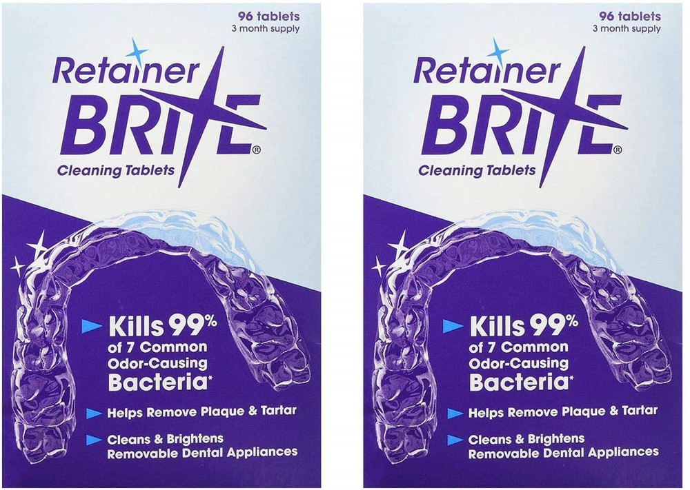 Retainer Brite Retainer brite -6 months supply- 2 boxes pack -192 tablets  192