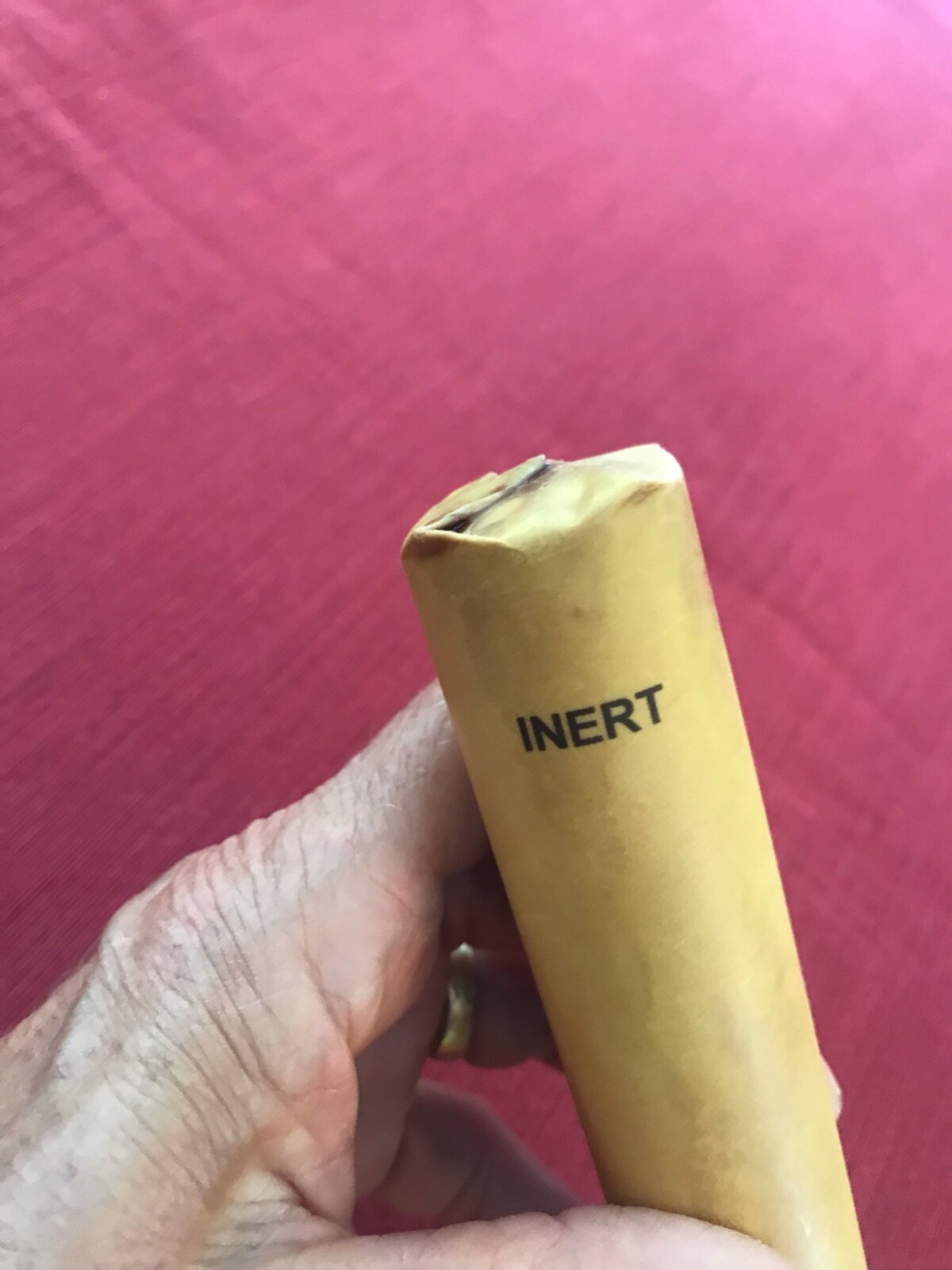 inert Trojan dynamite sticks, set of 3 w/instructions, replica, mining display