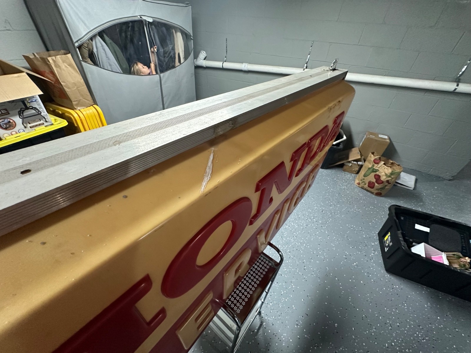 ORIGINAL DEALER HONDA SERVICE SIGN