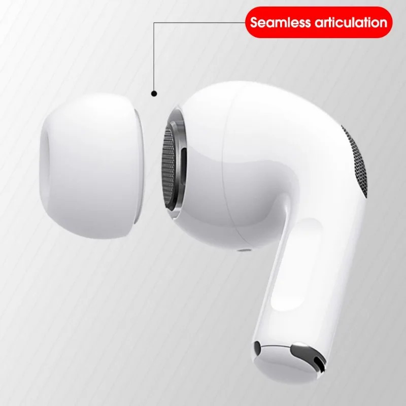 3 Replacement Eartips for AirPods Pro 1/2 Soft Silicone Rubber Earbuds in S/M/L