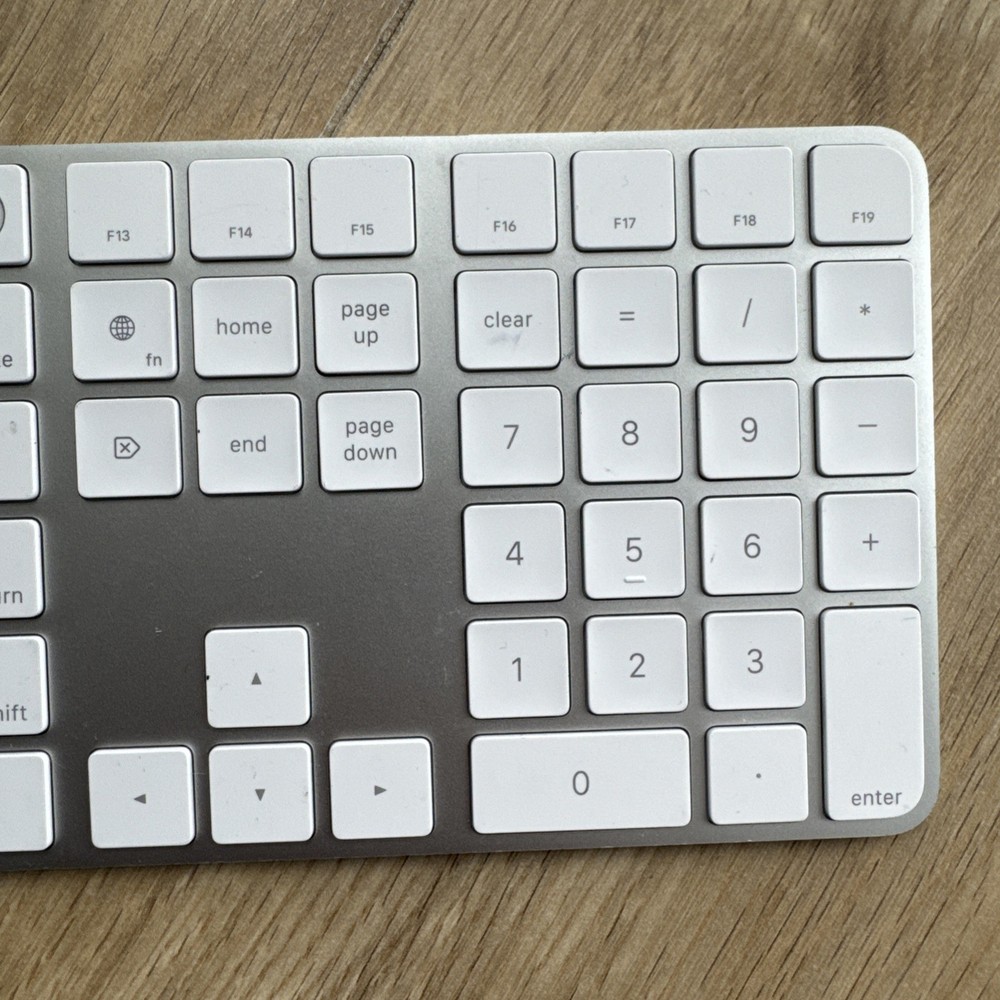 A2520 Replacement Keys For Apple Wireless Keyboard Individual Key Silver Frame