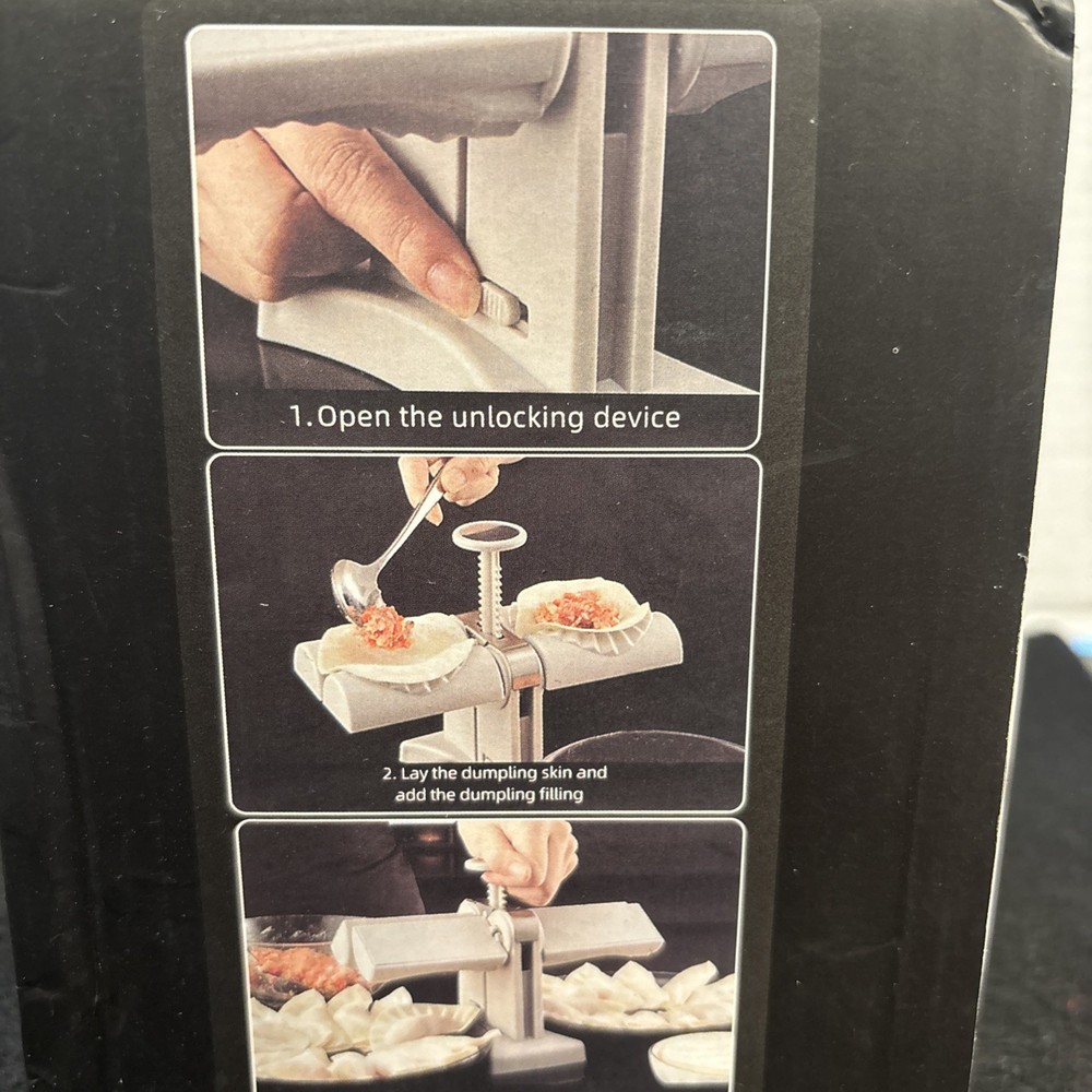 Kitchen Dumpling Maker 2 Pierogi Machine Household Pressing Maker -🥟
