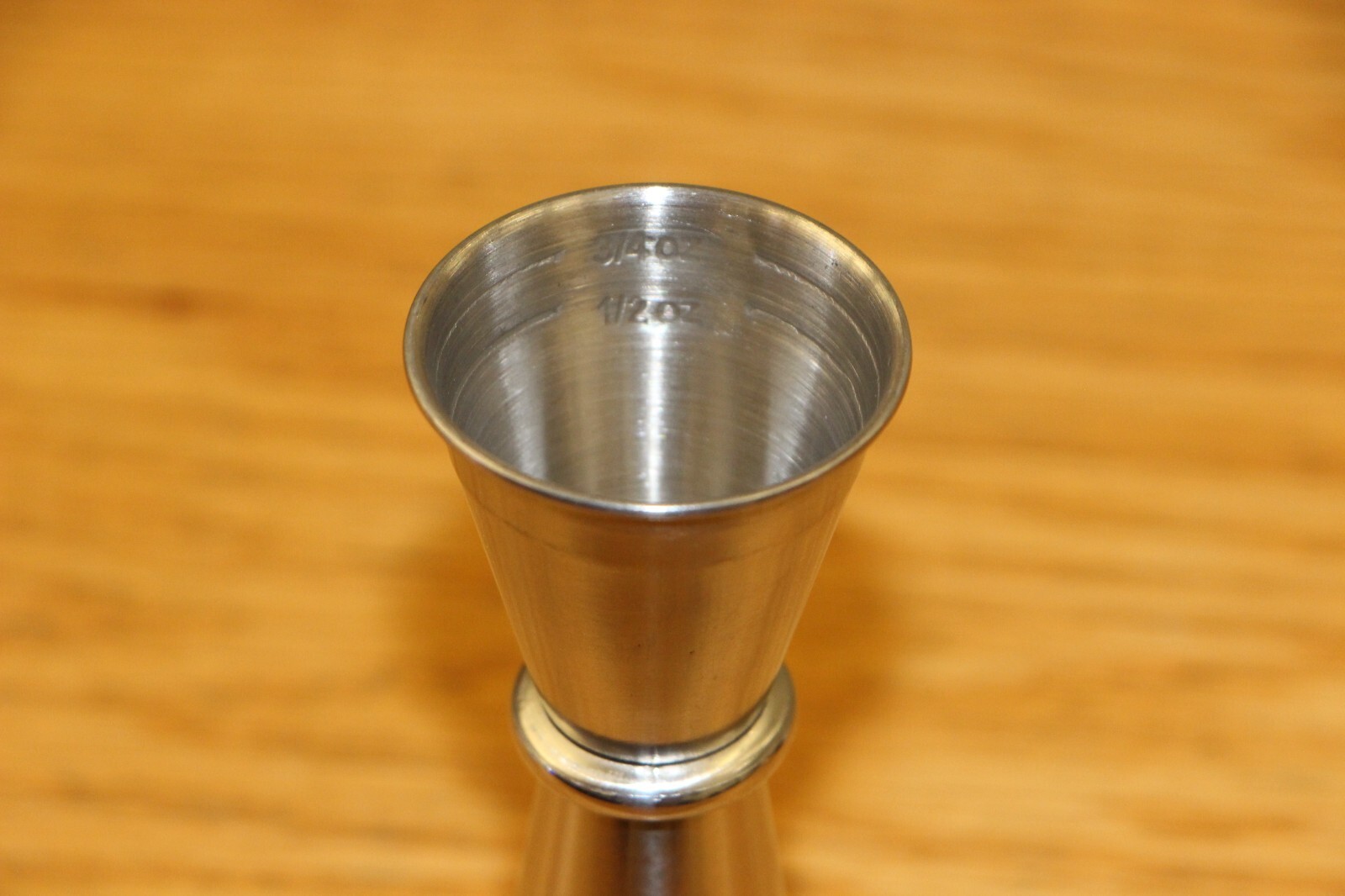 Brand NEW Elijah Craig Steel Double Jigger 2oz 1oz Premium Stainless Steel