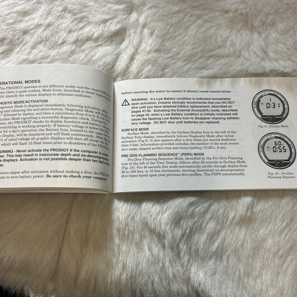 Prodigy Imperial Owner’s Guide Oceanic Diving Computer