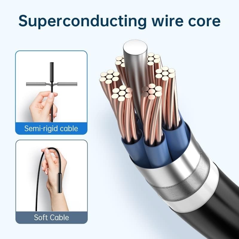 Endoscope Camera with Light, 1920P HD borescope Camera, Waterproof Snake,16.4...