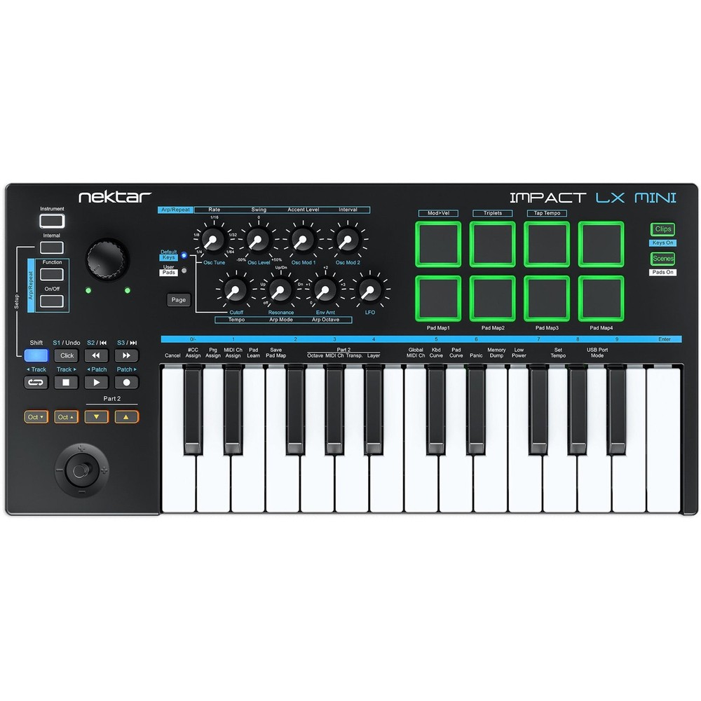 Nektar Impact LX Mini 25 Key Midi Controller