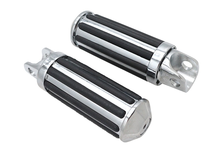 Railer Style Driver Footpeg Set fits Harley Davidson
