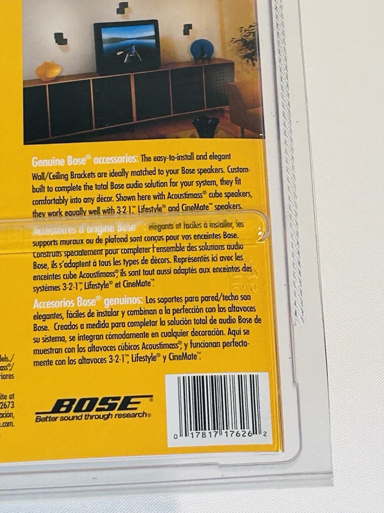 BOSE Wall/Ceiling Backet UB20B New Sealed