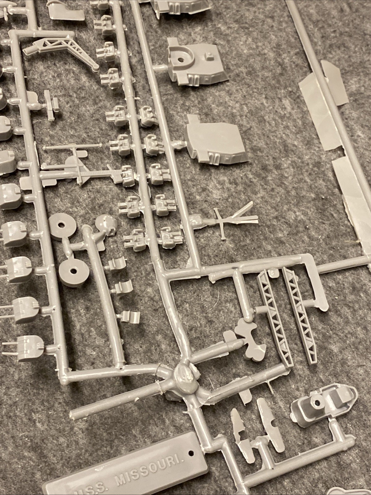 1969 Revell USS Missouri H-300 20”1977 PT-109 1/72 1972 USS Intrepid 1/720