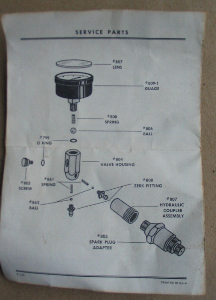 Kal-Equip Co. Compression Tester Model G-501