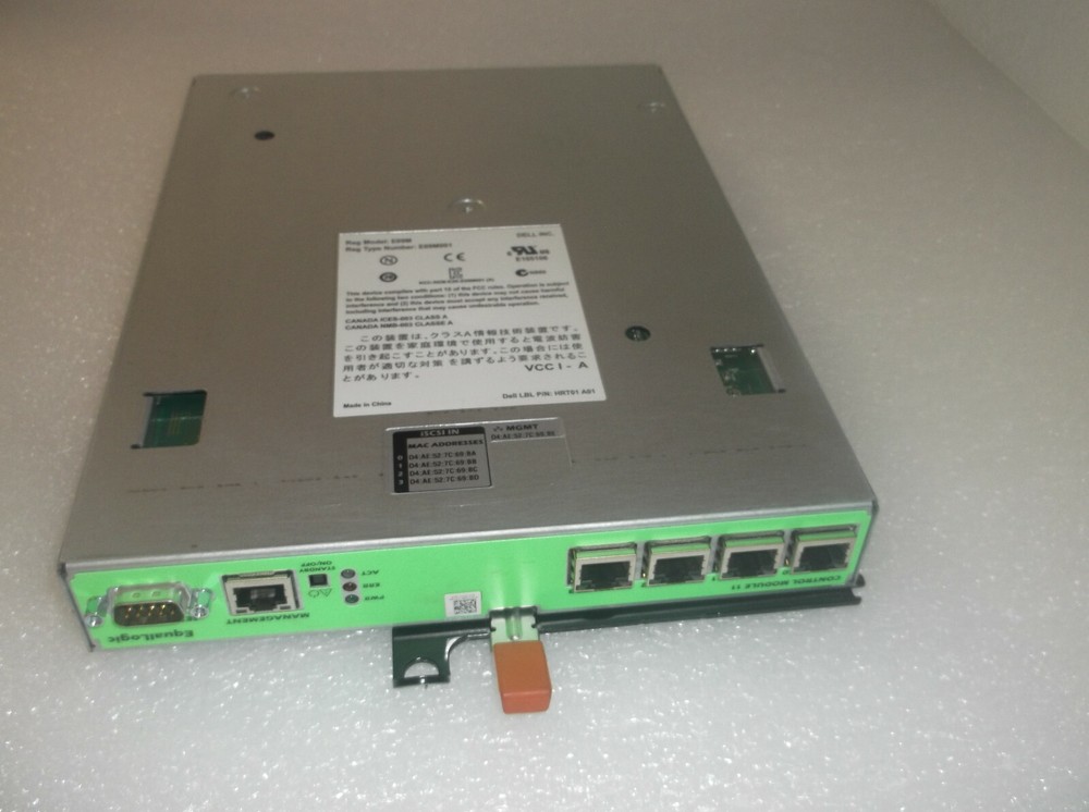 Dell EqualLogic Type 11 Controller Module PS6100 PS6100E PS6100X PS6100XV