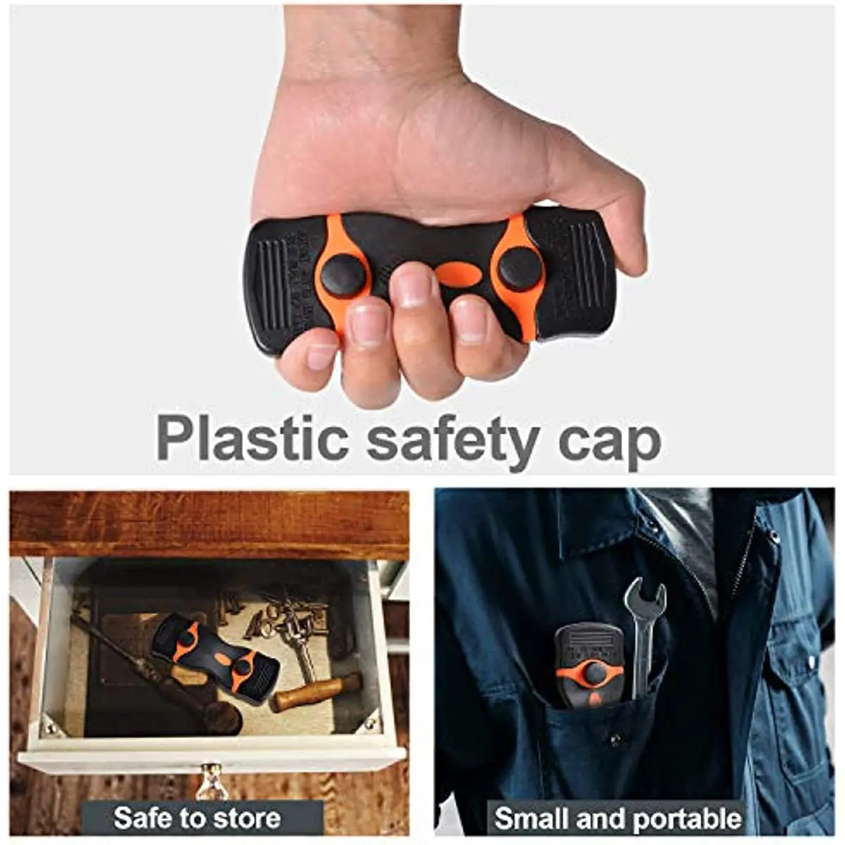 21-Pcs Razor Blade Scraper Tool with Double Edge Blades for Labels Stickers