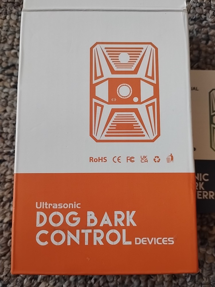 Ultrasonic Dog Bark Control Device - New In Box