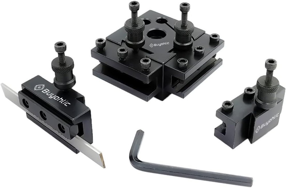 Mini Lathe's Quick Change Tool Post Set II Suits Mini & 90-115mm Centre Height