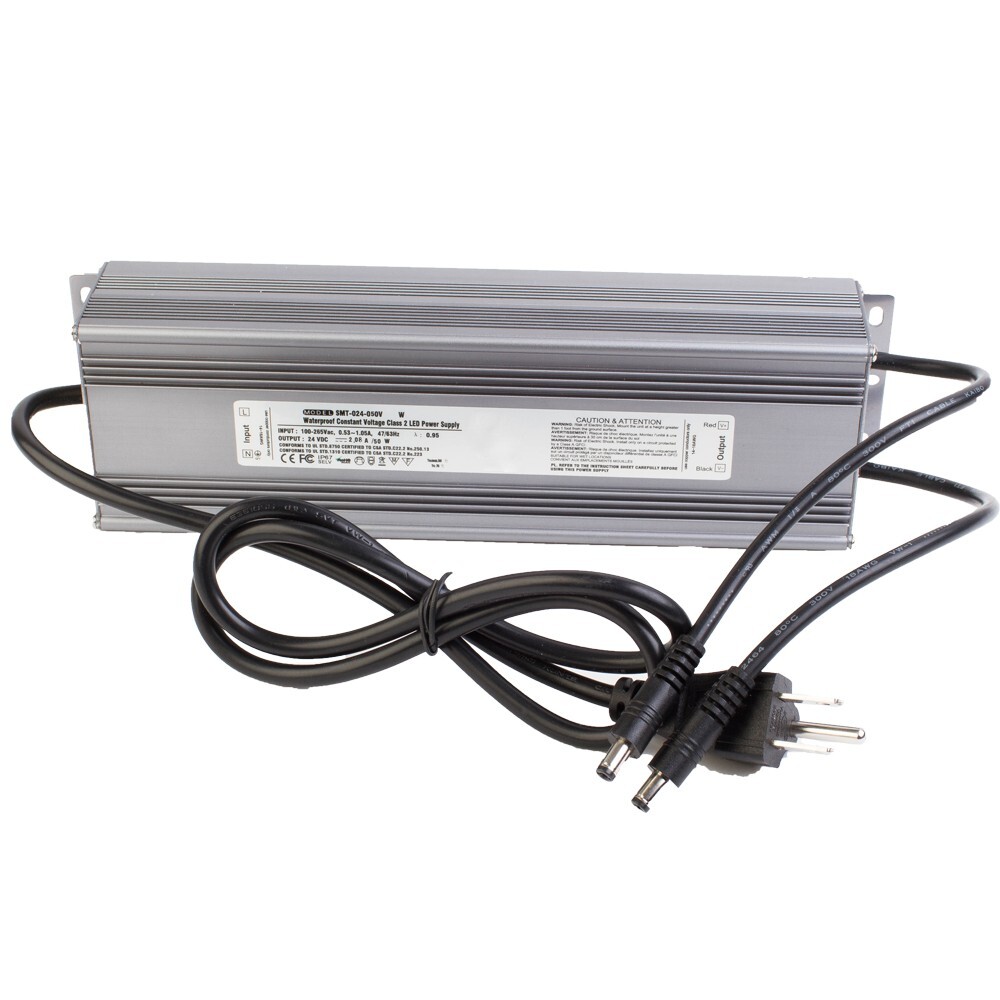 20ft Bright Showcase LED light module + Heavy Duty 24v Power supply