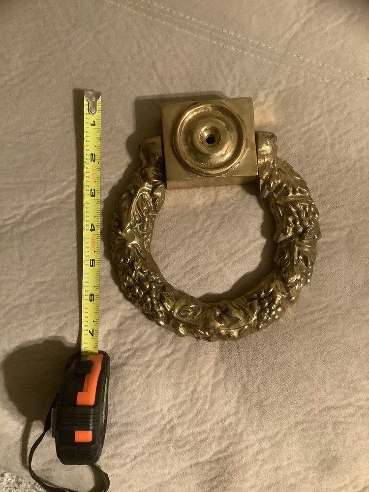 LARGE SOLID BRASS DOOR KNOCKER From Mexico