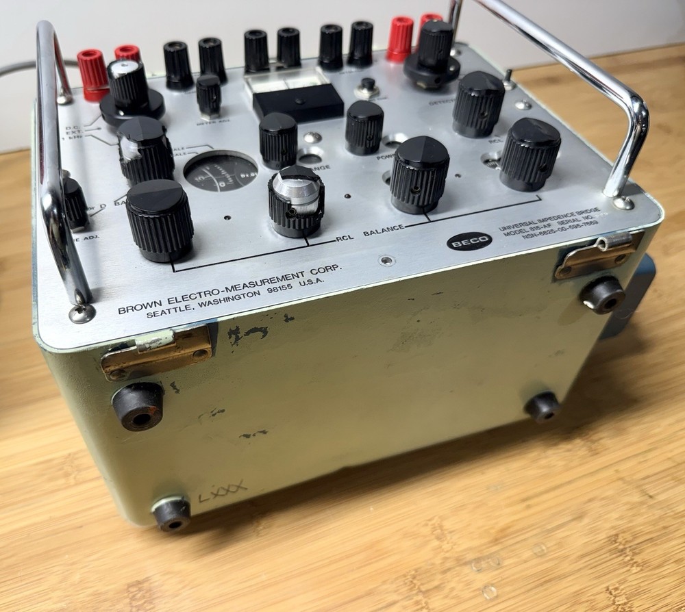 Brown Electro-Measurement Corp., Universal Impedence Bridge 815-AF UNTESTED