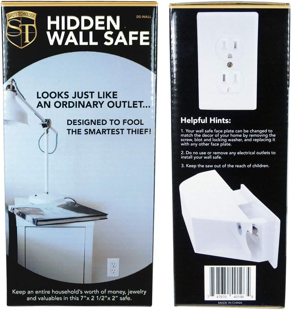 Wall Socket Diversion Safe