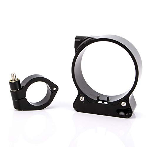 Motorcycle Speedometer Bracket Side Mount Indicator Powersports Gauges Black