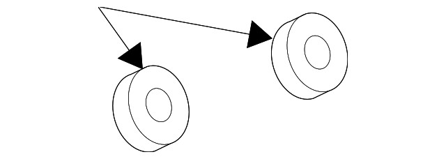 Genuine GM High Mount Lamp Gasket 15213960