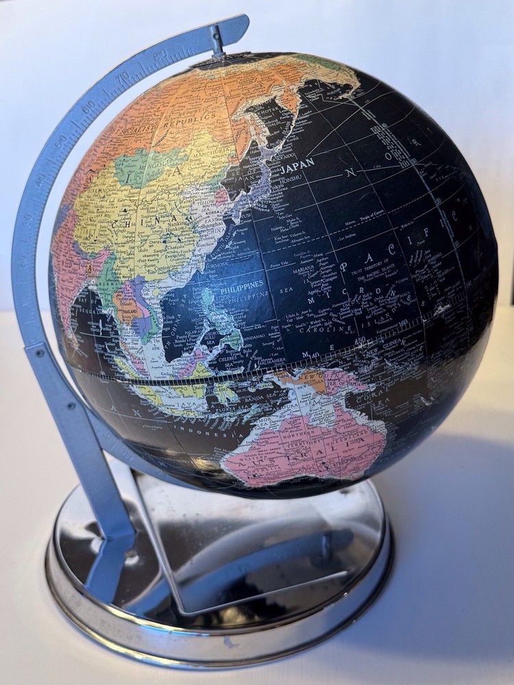 Vtg 1960’s Replogle 12" Starlight Globe