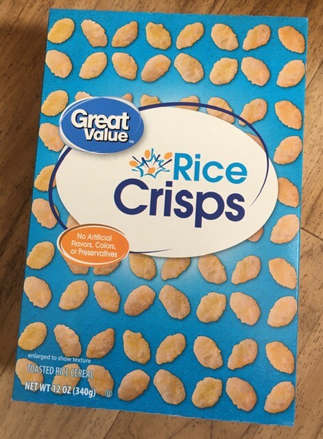 GREAT VALUE RICE CRISPS - 12oz