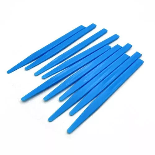 10 Pcs Dental Plastic Mixing Spatula Assorted Clinic Cement Impression Scraper