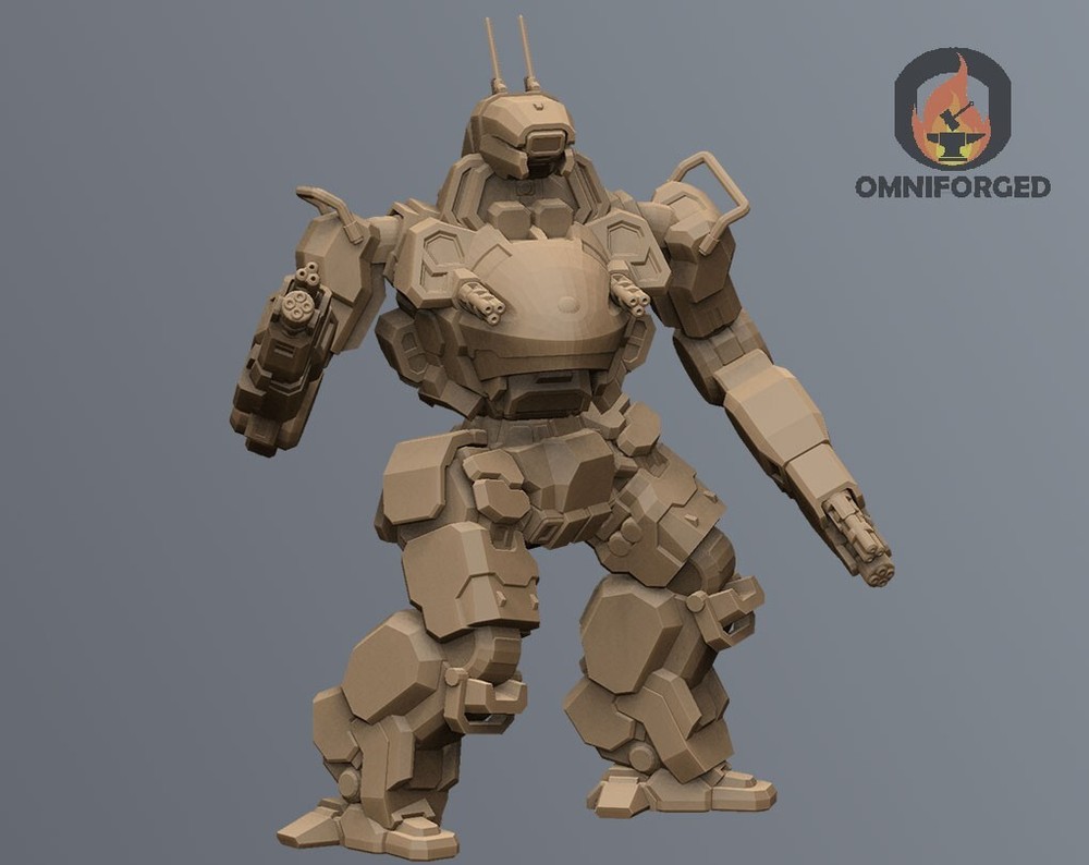 Annihilator Mini ANH-4F Mech MWO Miniature Compatible with Battletech