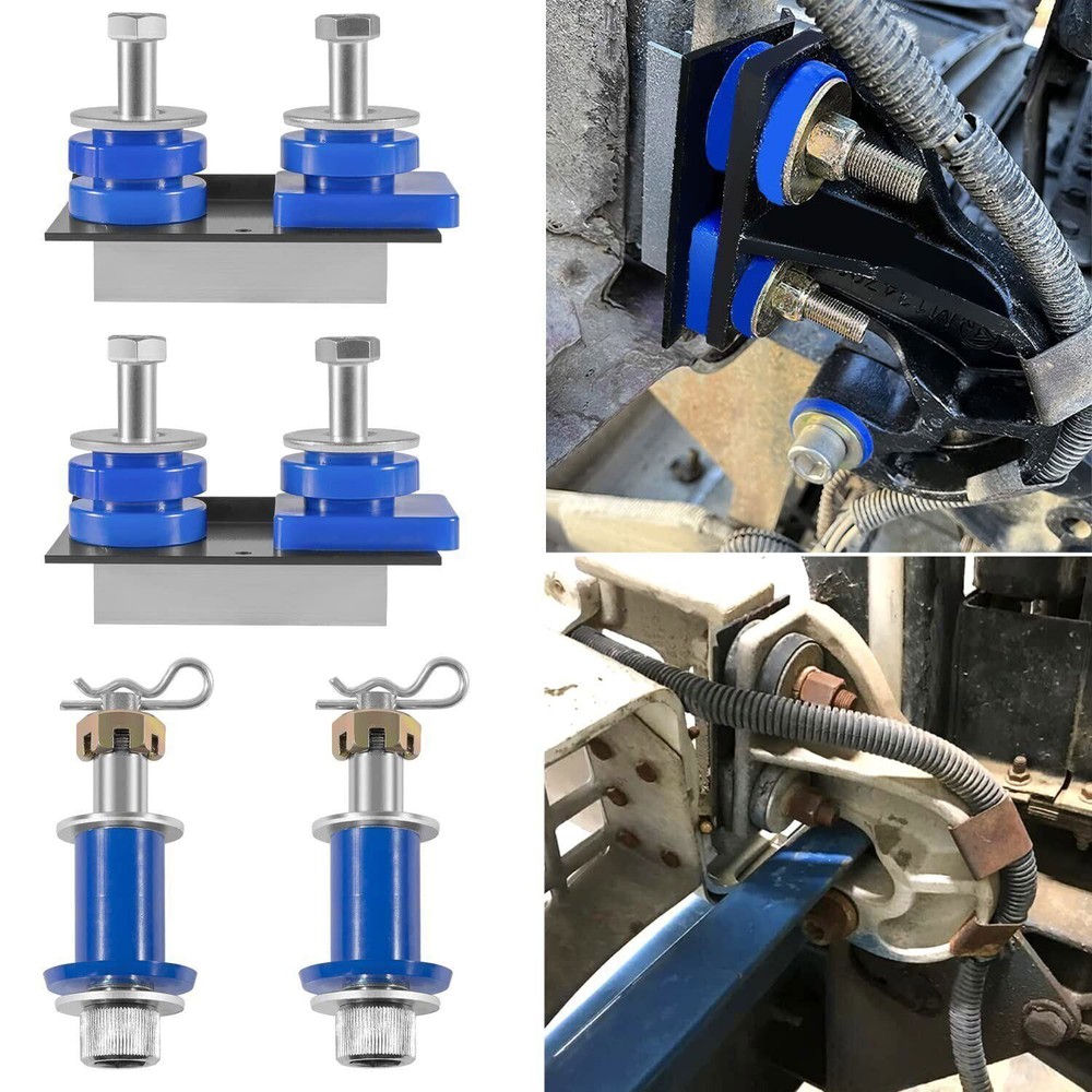 Engine Hood Hinge Pivot Bushing Kit Mounting Bolt Full Set For Peterbilt 378 379