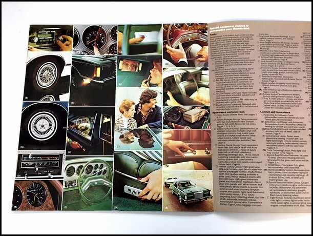 1977 Ford Thunderbird 12-page Vintage Original Car Sales Brochure Catalog