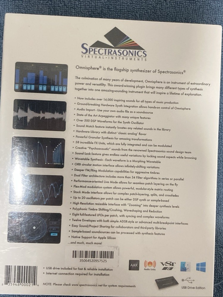 Spectrasonics Omnisphere 2 Virtual Instrument Software