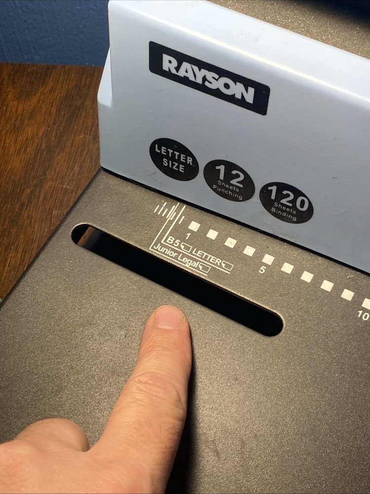 RAYSON TD-132 Binding Machine Replacement Part - Lever Size Selector Knob