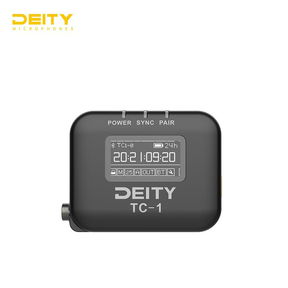 DEITY TC-1 Kit Wireless Timecode Box Generator Microphone Time Coder Recording