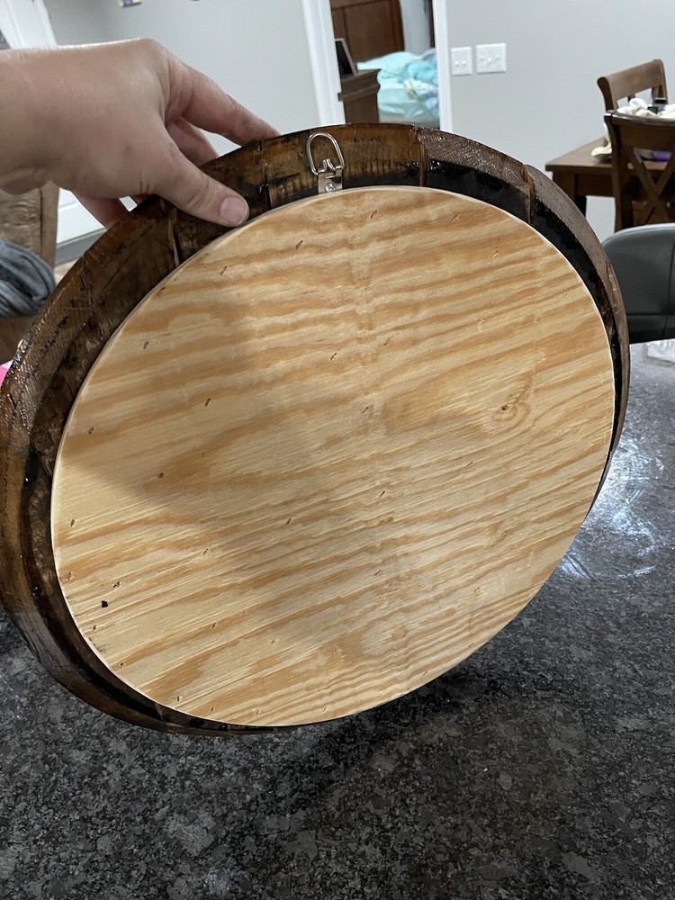 Authentic Old Forester Bourbon Barrel Head 21.5” Dia.