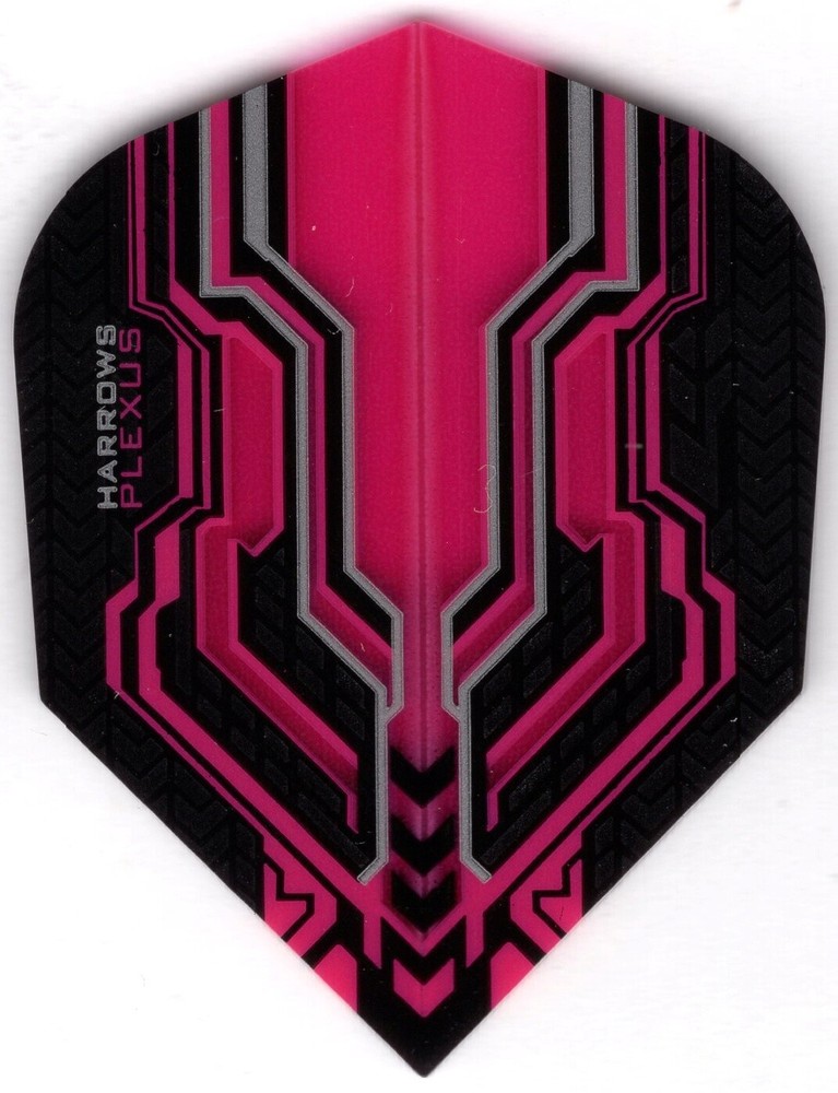 Pink Harrows PLEXUS Dart Flights: 3 per set