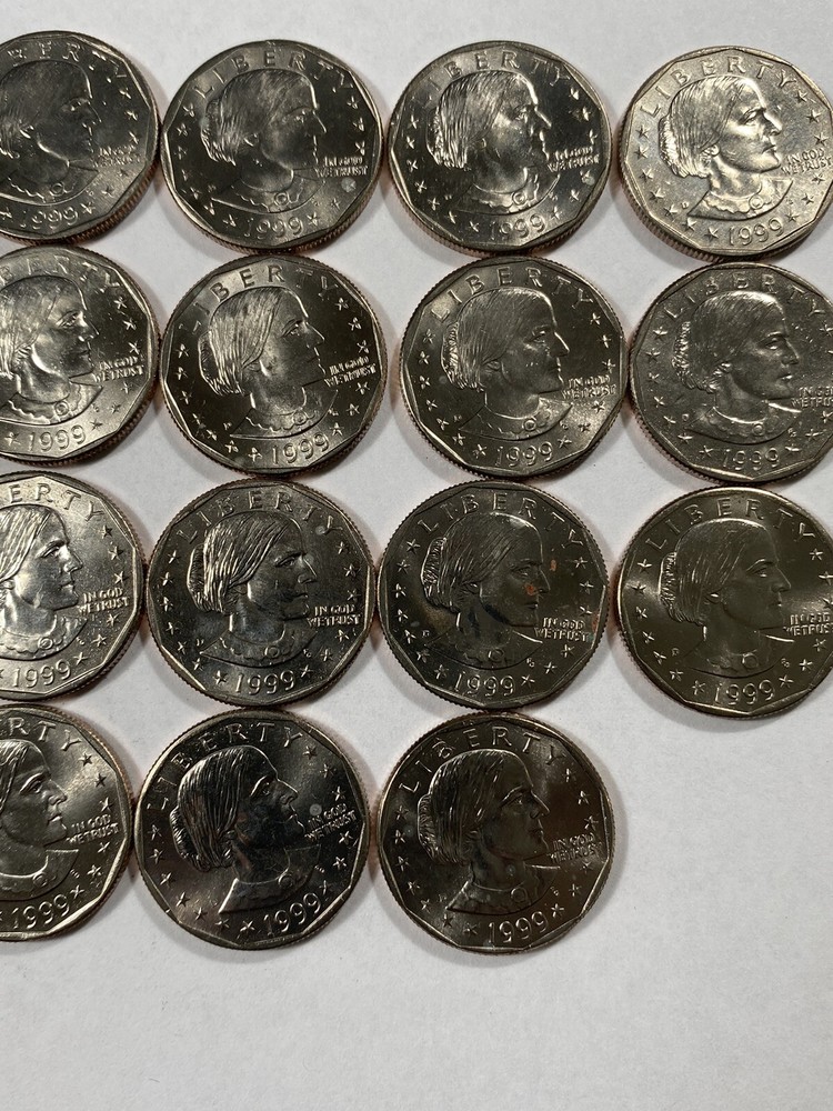 19 - 1999 D Susan B Anthony Dollar Uncirculated