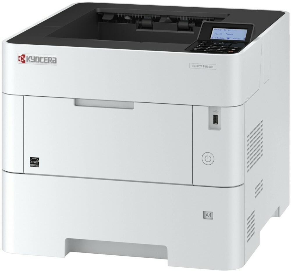 Kyocera ECOSYS P3155DN A4 WORKGROUP PRINTER 55PPM LOW Count w/Toner