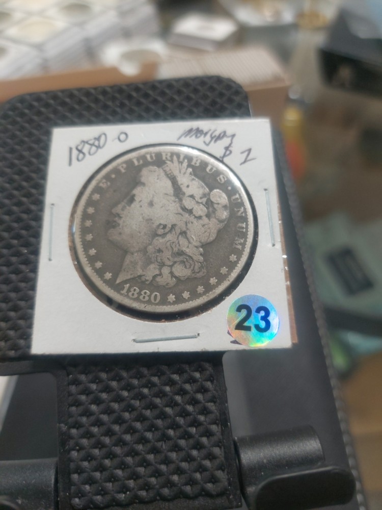 1880 O Morgan Silver Dollar