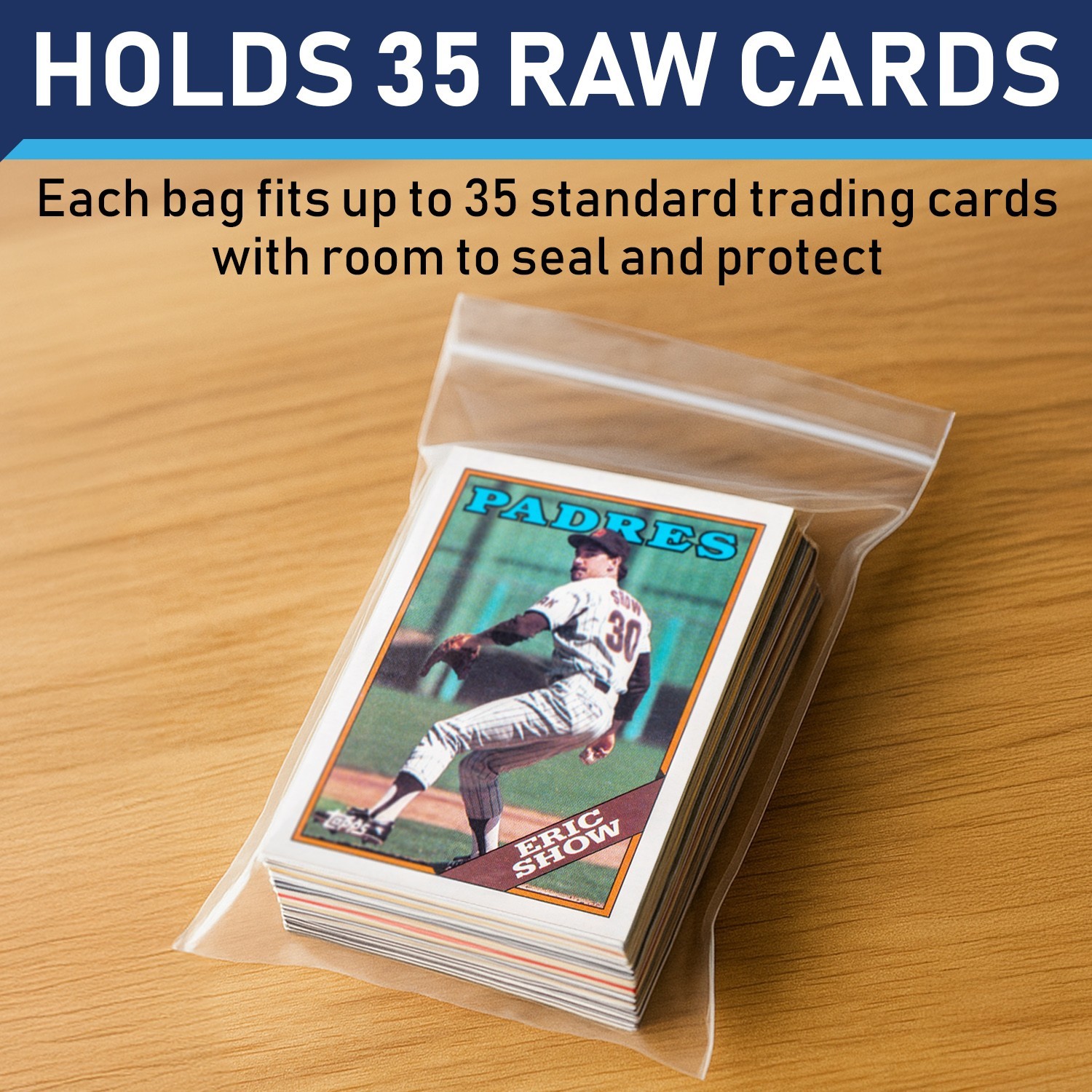 Team Bags Resealable for Toploaders Semi Rigid & Magnetic Holders 100-10000 Pack