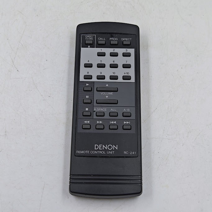 Denon RC-241 Remote Control - Working, No Packaging/Accessories
