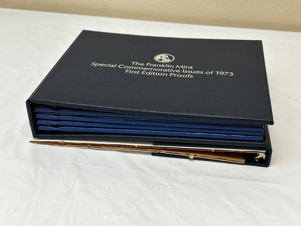 The Franklin Mint Special Commemorative Issues of 1973 Empty Binder NEW