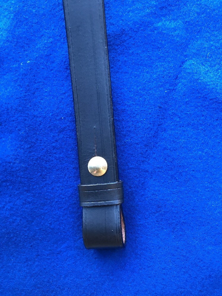 J.E.B. Stuart 1859 Patent Saber Hanger for Cavalry with Leather Straps