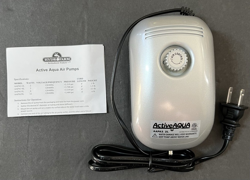 ActiveAqua Air Pump 3.2