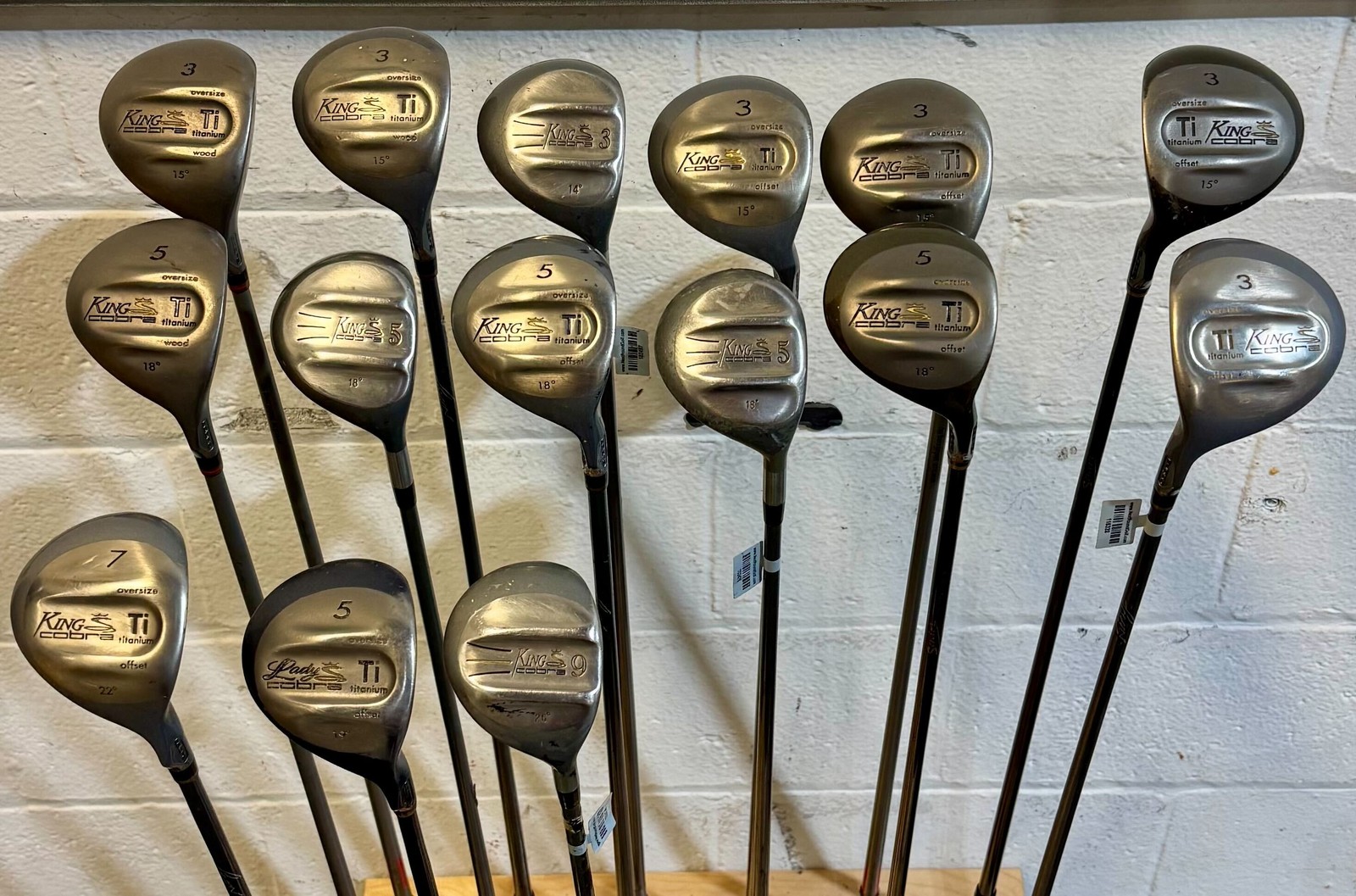 Wholesale Lot of 25 Golf Clubs - Cobra Fairway Woods