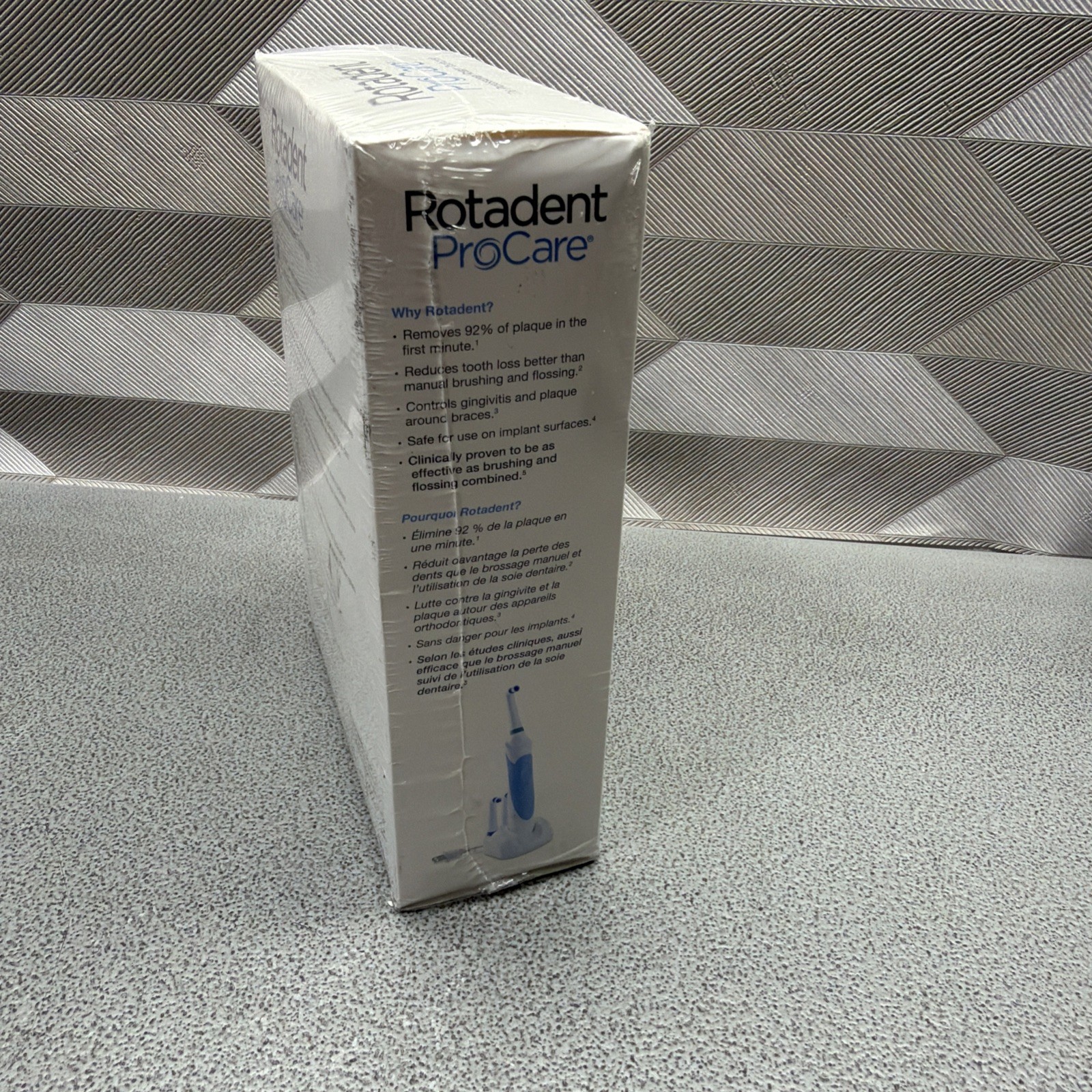 ROTADENT PROCARE THE PROFESSIONAL ROTARY TOOTHBRUSH
