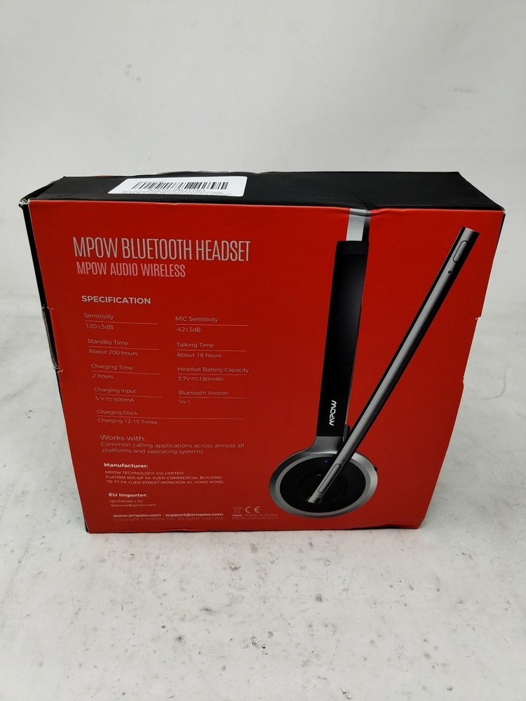 NEW OPEN BOX MPOW bh231a Bluetooth Wireless Headset SEE NOTES