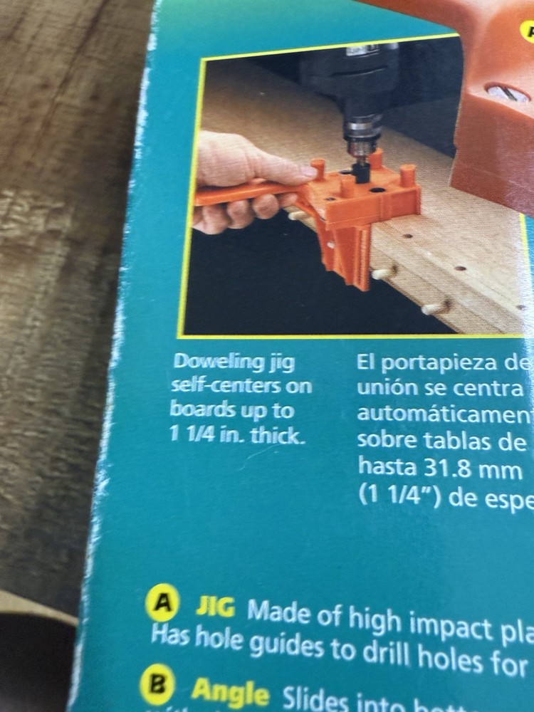 Wolfcraft Quick Dowel Make Dowel Joints Quickly and Accurately