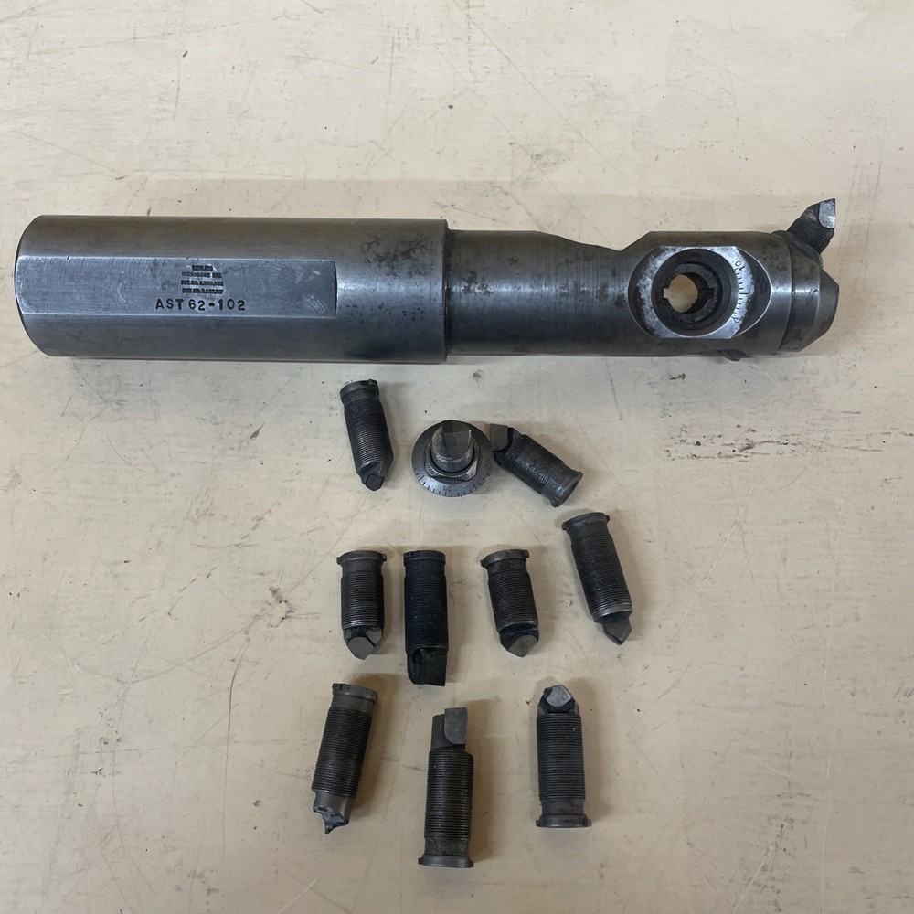 Devlieg Microbore Set Boring Head With Inserts 1-3/4” Shank