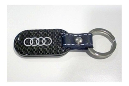 Audi Carbon Fiber Keychain